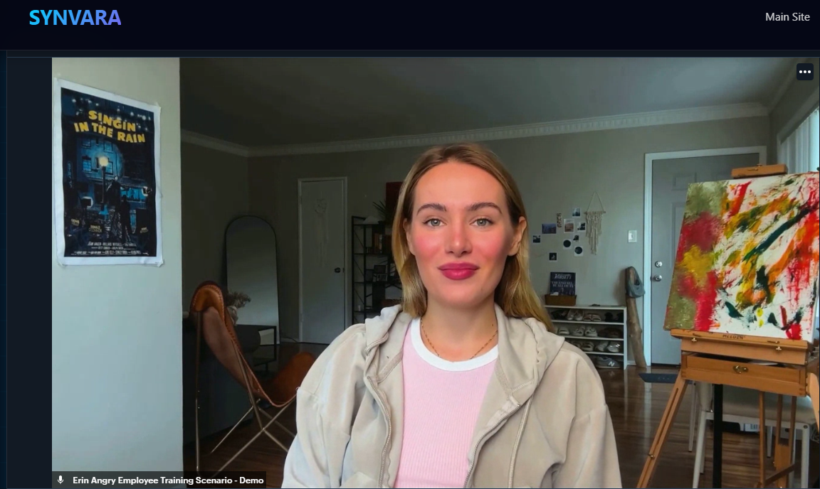 Interactive Training AI BOT Demo